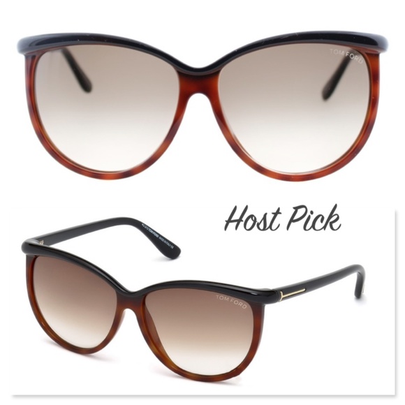 Tom Ford Accessories - New TOM FORD Josephine Brown Oversized Sunglasses
